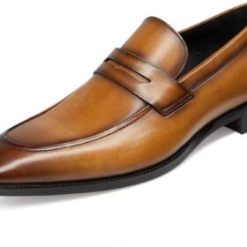 Men's Dress Shoes Slip-On Loafers Formal Leather Shoes for Men