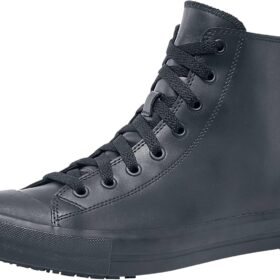 Men's Slip Resistant High Top Work Sneakers Leather or Canvas Size 10