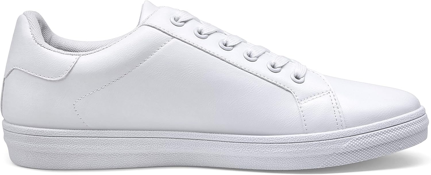 Men's White Breathable Fashion Sneakers - Image 2
