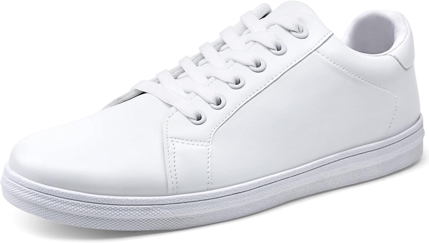 Men's White Breathable Fashion Sneakers